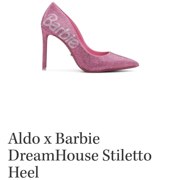 NEW!! ALDO X BARBIE DREAMHOUSE STILETTOS - Picture 1 of 12